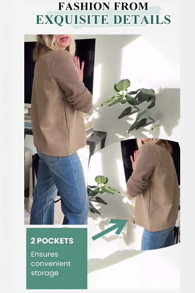 Unicloth.™ | Stylish Casual Button Coat