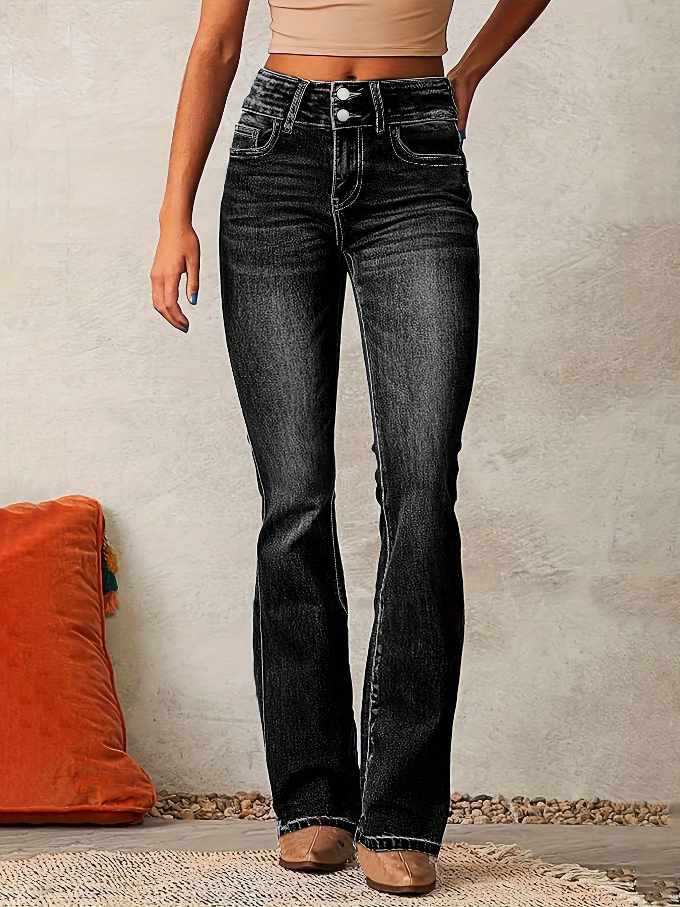 Unicloth.™ | Trendy Flare Jeans