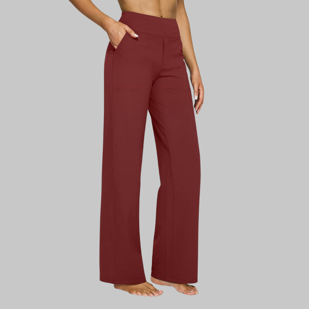 Jeanne | Elegant Soft-Jersey Trousers