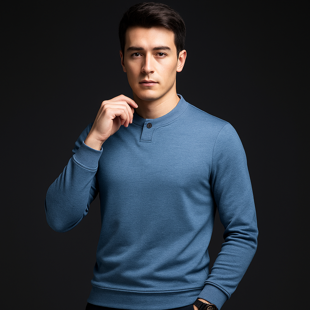 Unicloth.™ | Marine Crewneck Sweater