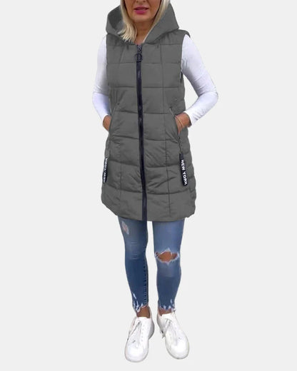 Unicloth.™ | Sleeveless Padded Coat