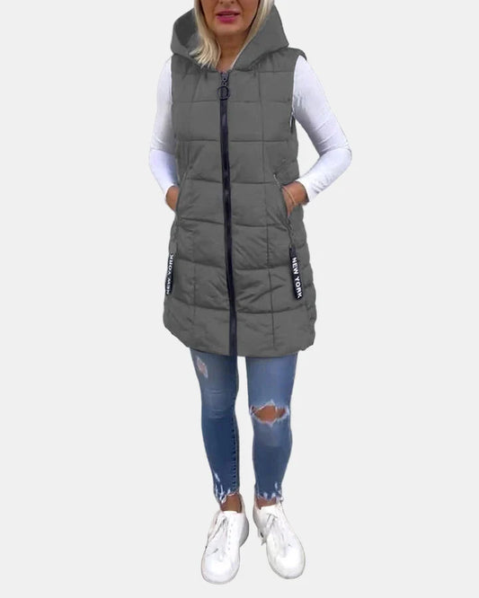 Unicloth.™ | Sleeveless Padded Coat