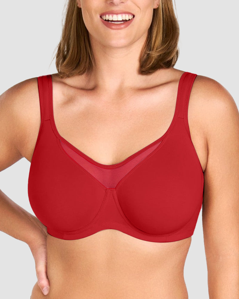 Kiki | Mesh Cooling Full Coverage Minimizer Bra