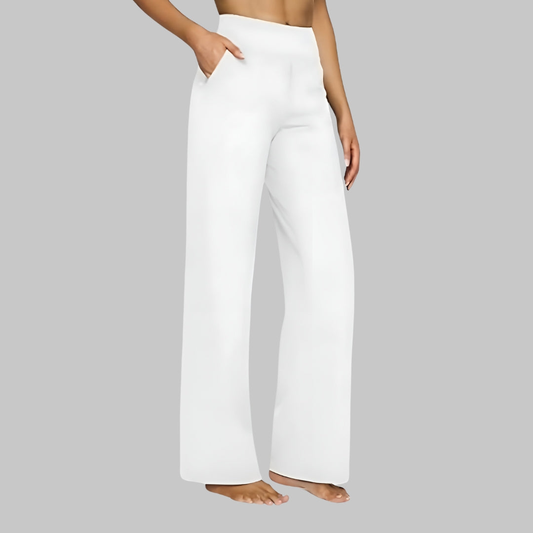 Jeanne | Elegant Soft-Jersey Trousers