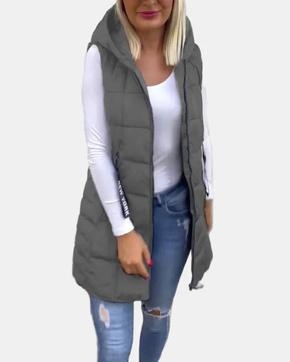 Unicloth.™ | Sleeveless Padded Coat