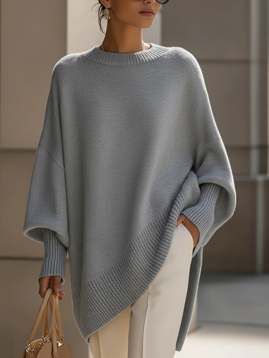 Unicloth.™ | SOPHISTICATED WOOL BLEND SWEATER