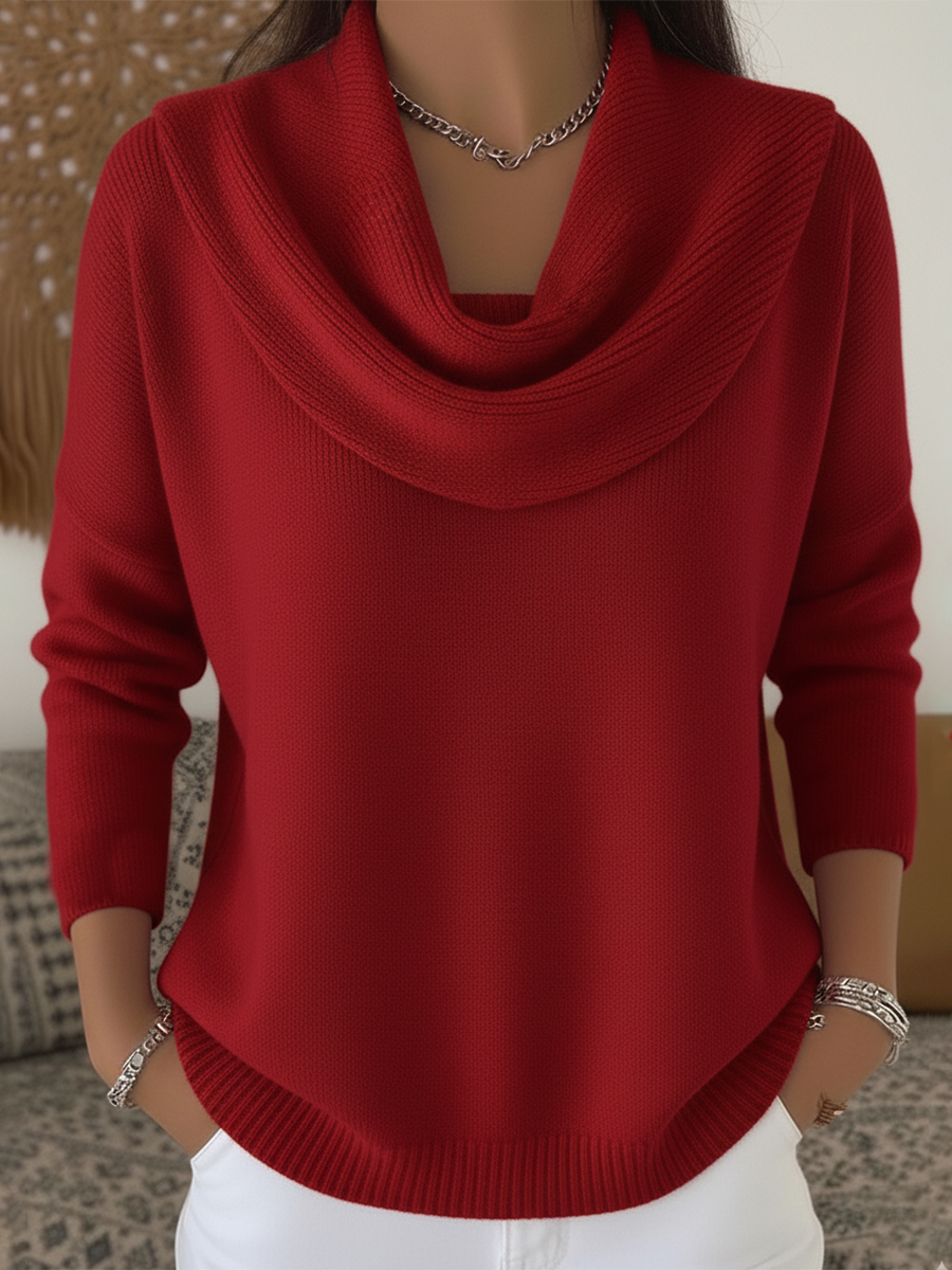 Unicloth.™ | Soft Collar Sweater Top