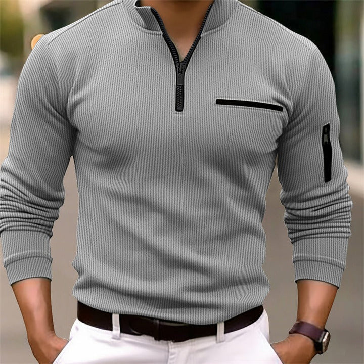 Gerrit | Long-Sleeve Zip Shirt