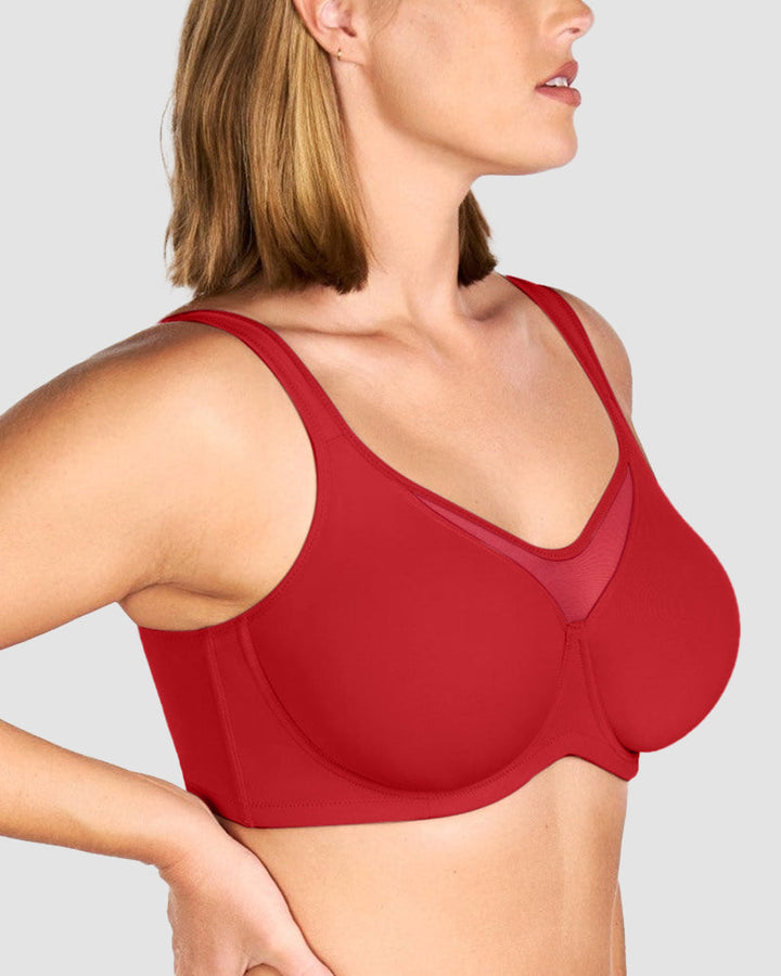 Kiki | Mesh Cooling Full Coverage Minimizer Bra