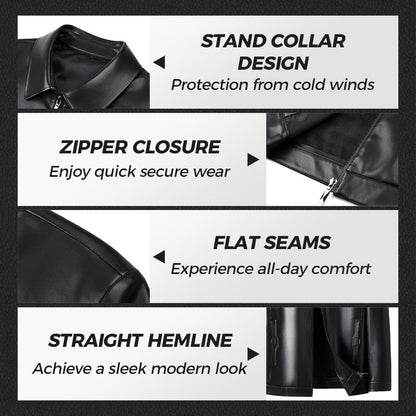 Unicloth.™ | Classic Leather Jacket