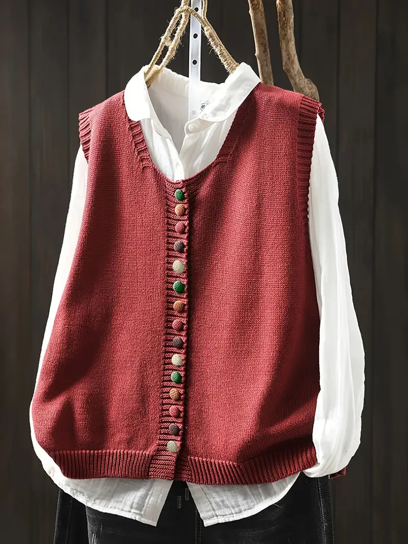 Ditte | Stylish Casual Knitted Vest