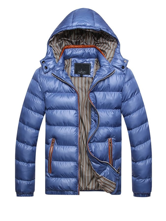 Unicloth.™ | HOODED JACKET WITH FILLING