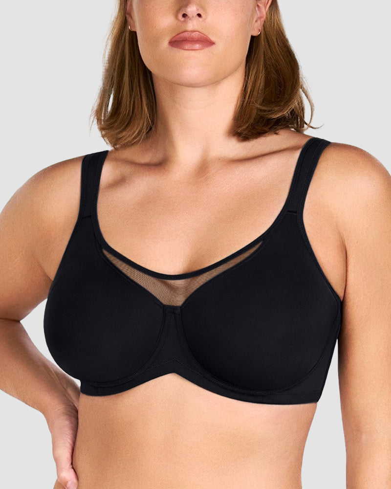 Kiki | Mesh Cooling Full Coverage Minimizer Bra