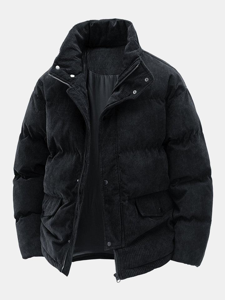 Berry | Corduroy Puffer Jacket