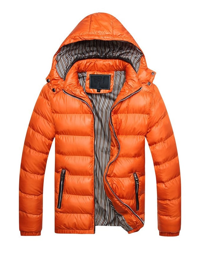 Unicloth.™ | HOODED JACKET WITH FILLING