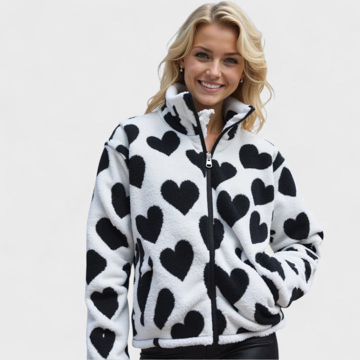 Caith | Reversible Heart Jacket