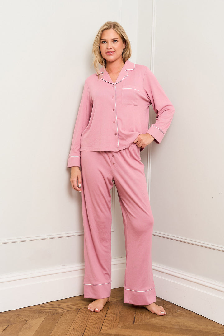Unicloth.™ | Pink Traditional Pyjama Set