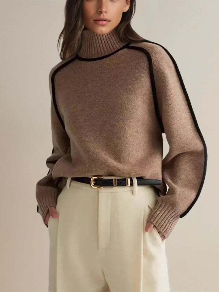 Frederique | Elegant Turtleneck sweater