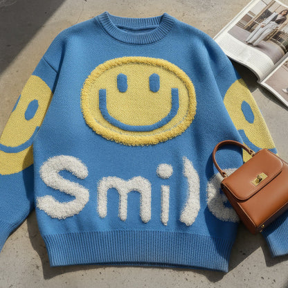 Unicloth.™ | Fuzzy Smile Sweater