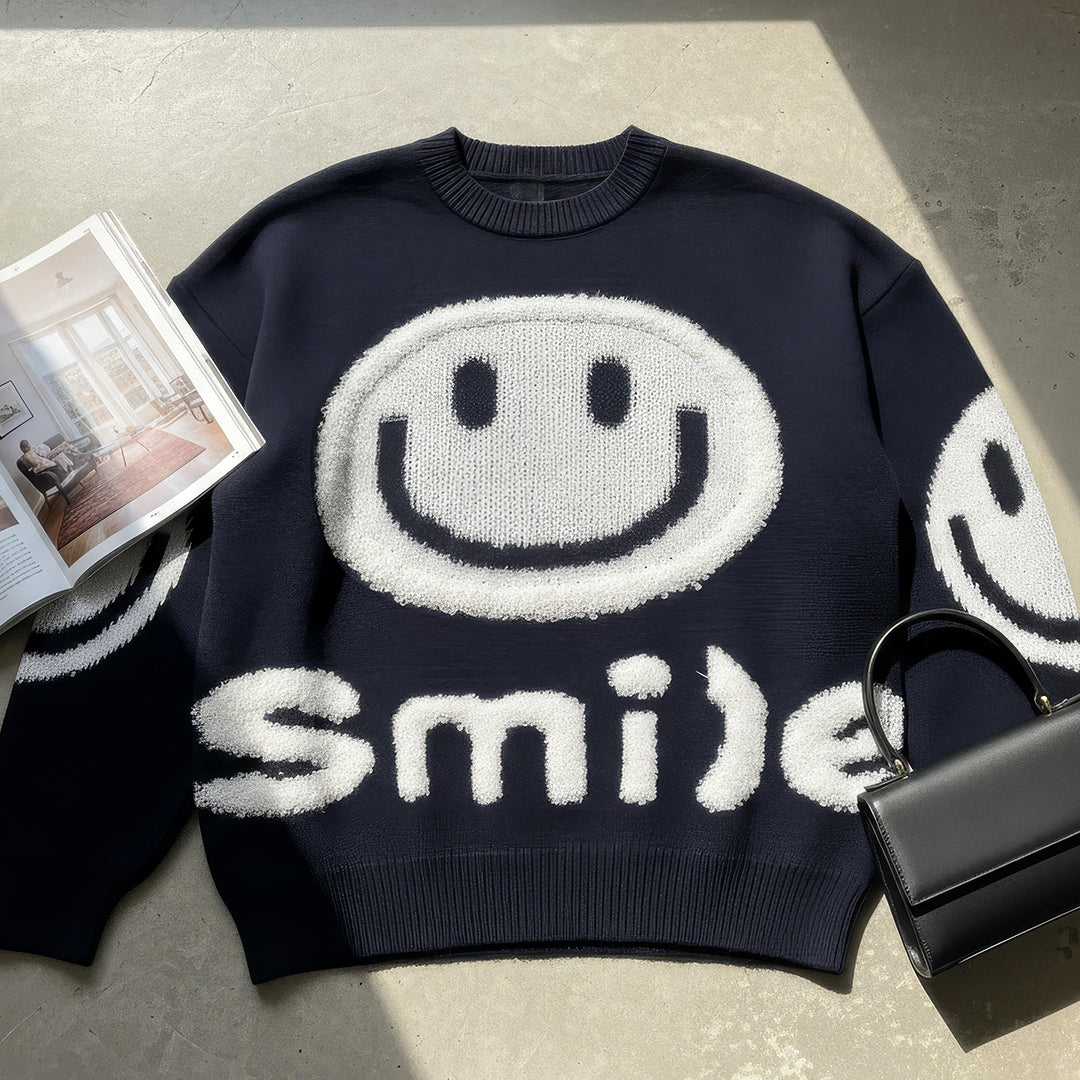 Unicloth.™ | Fuzzy Smile Sweater