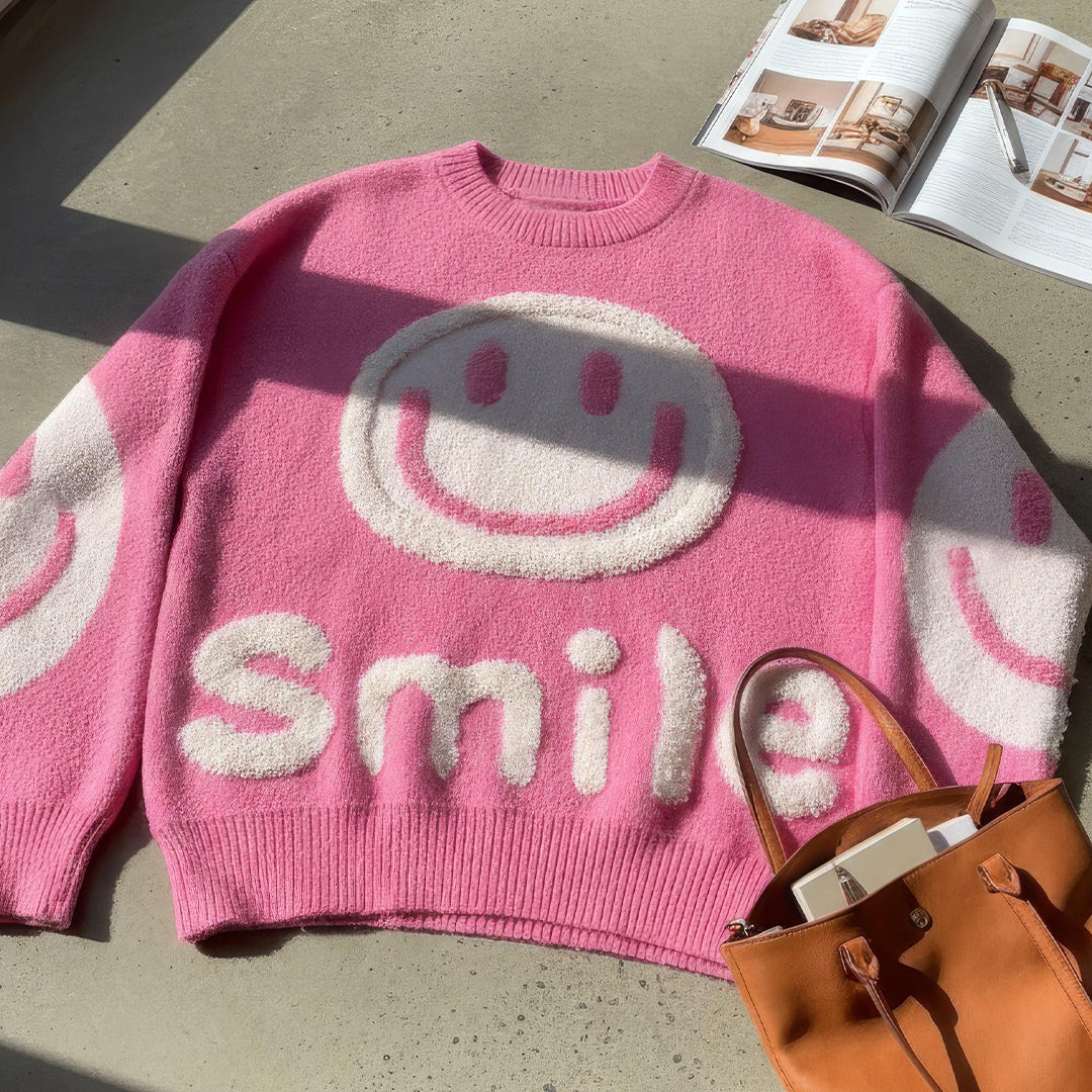 Unicloth.™ | Fuzzy Smile Sweater