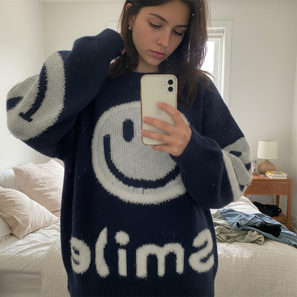 Unicloth.™ | Fuzzy Smile Sweater