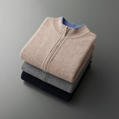 Unicloth.™ | Cashmere Zip Jacket
