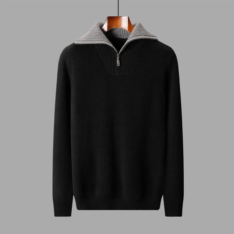 Unicloth.™ | Wool Quarter Zip