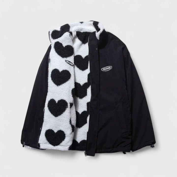 Caith | Reversible Heart Jacket