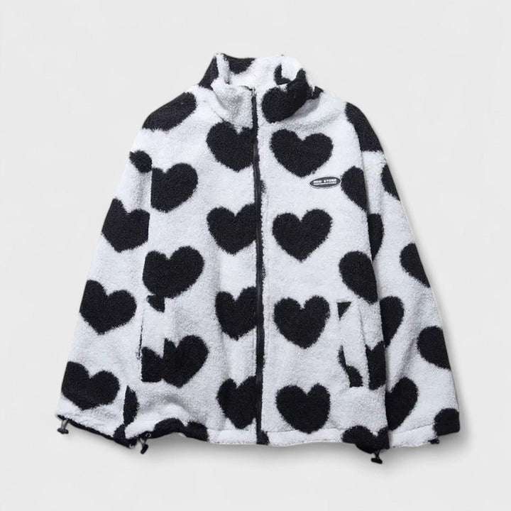 Caith | Reversible Heart Jacket