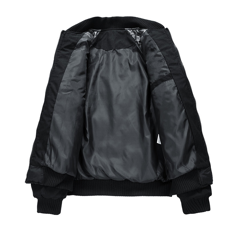 Unicloth.™ | Onyx Bomber Jacket