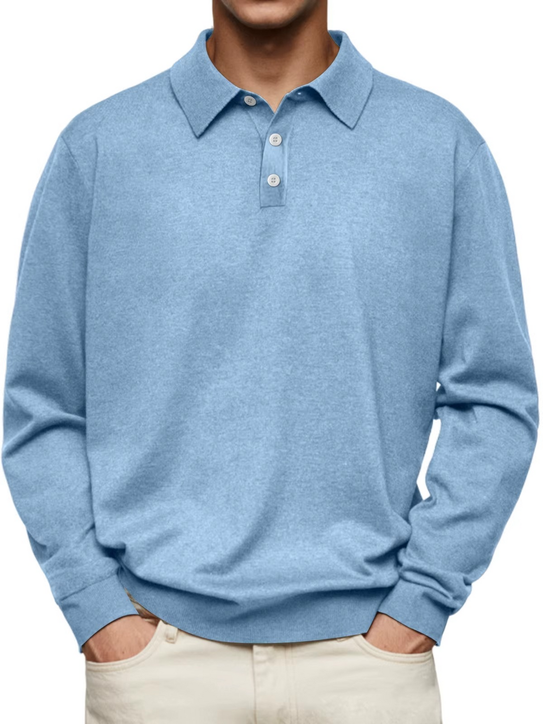 Ethan | Long Sleeve Polo