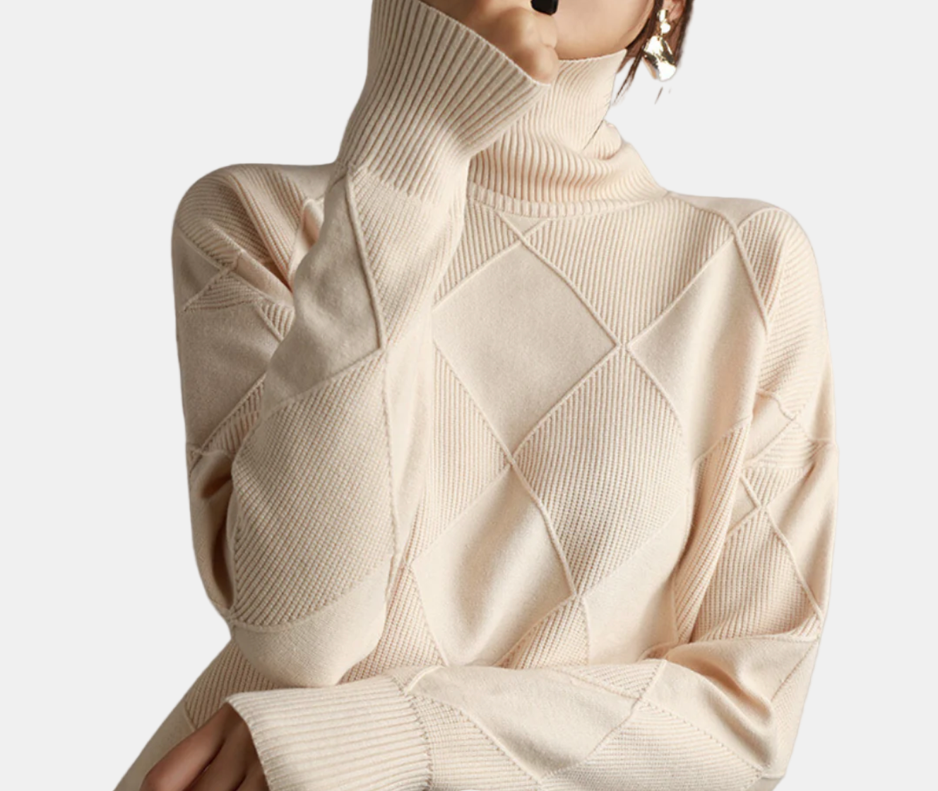 Unicloth.™ | Cozy Turtleneck Sweater