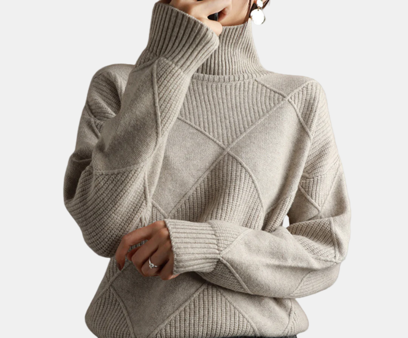 Unicloth.™ | Cozy Turtleneck Sweater