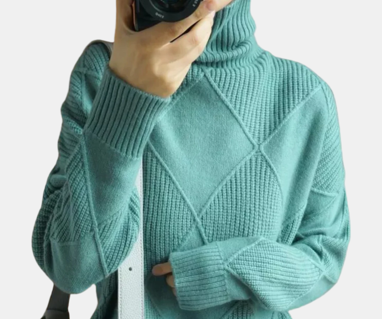 Unicloth.™ | Cozy Turtleneck Sweater