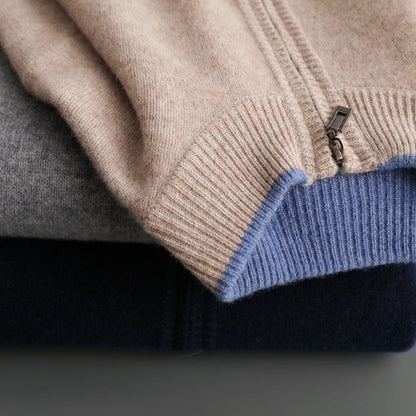 Unicloth.™ | Cashmere Zip Jacket