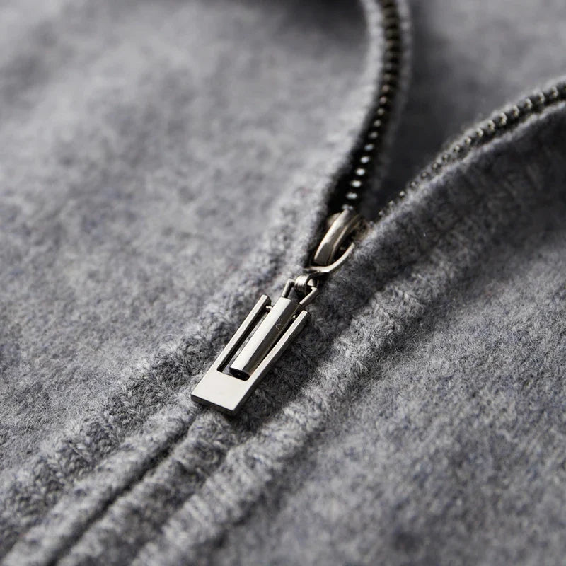 Unicloth.™ | Cashmere Zip Jacket