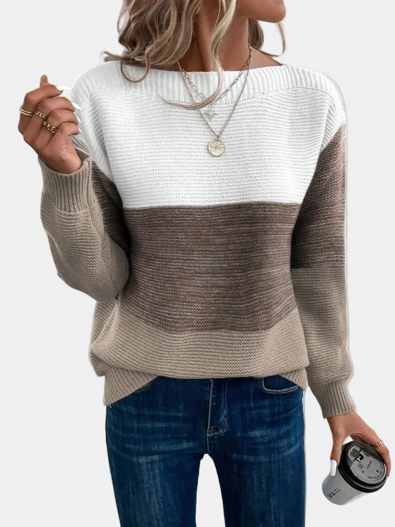 Unicloth.™ | Stylish Ombre Knit Sweater