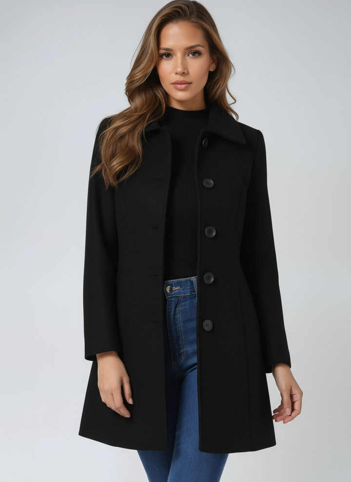 Unicloth.™ | Women's Single Breasted Winter Trench Coat