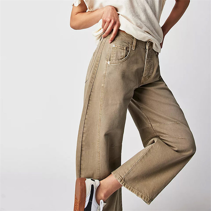 Unicloth.™ | Chic Wide-Leg Jeans