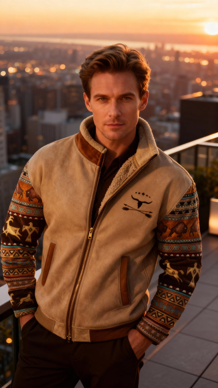 Unicloth.™ | Veste polaire sherpa Winter Lodge