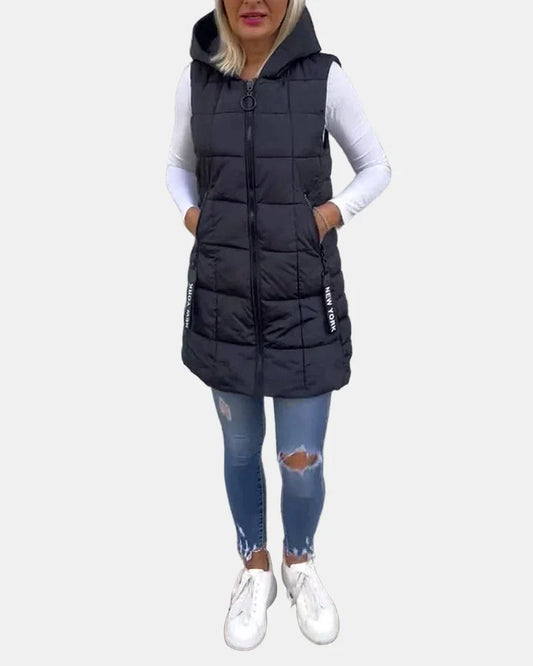 Unicloth.™ | Sleeveless Padded Coat
