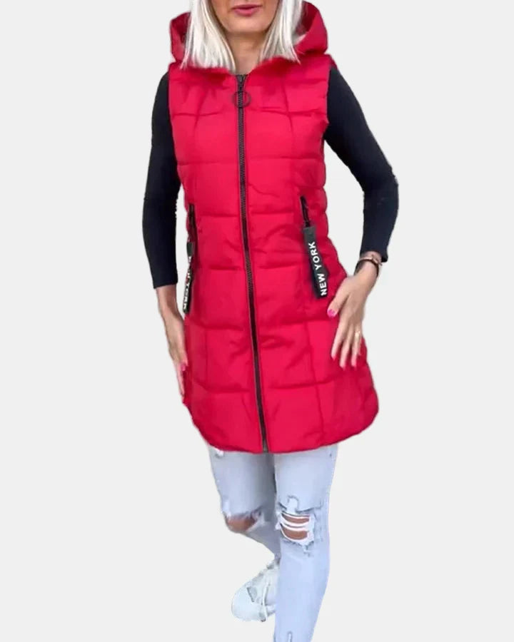 Unicloth.™ | Sleeveless Padded Coat
