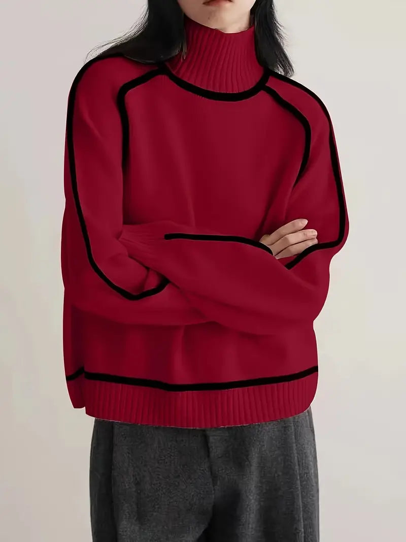 Frederique | Elegant Turtleneck sweater