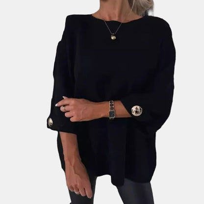 Unicloth.™ | Long Sleeve Button Top