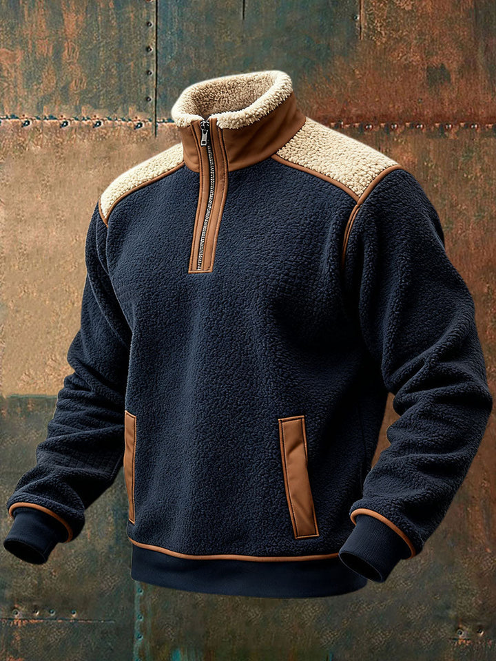 Unicloth.™ | Men's Retro Warm Outdoor Hoodie