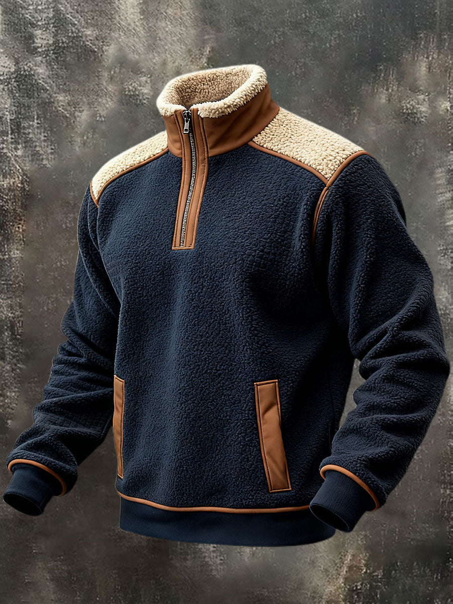 Unicloth.™ | Men's Retro Warm Outdoor Hoodie