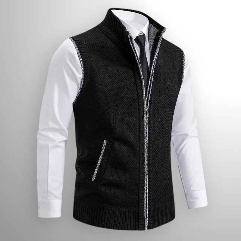 Unicloth.™ | Full-Zip Sweater Vest