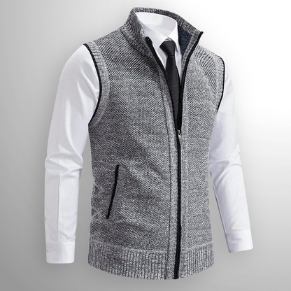 Unicloth.™ | Full-Zip Sweater Vest